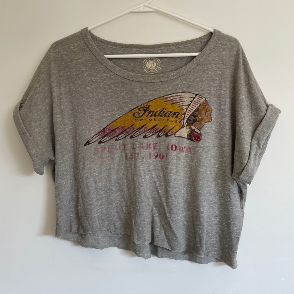 Cropped Lucky Brand Shirt